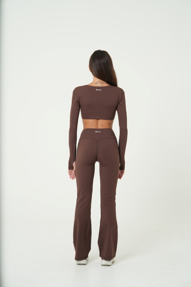 Energize Legging#Farbe_Coffee Brown