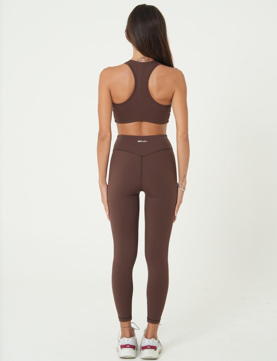 Empower Legging#Farbe_Coffee Brown
