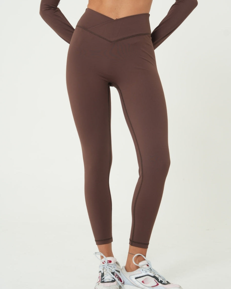 Empower Legging#Farbe_Coffee Brown