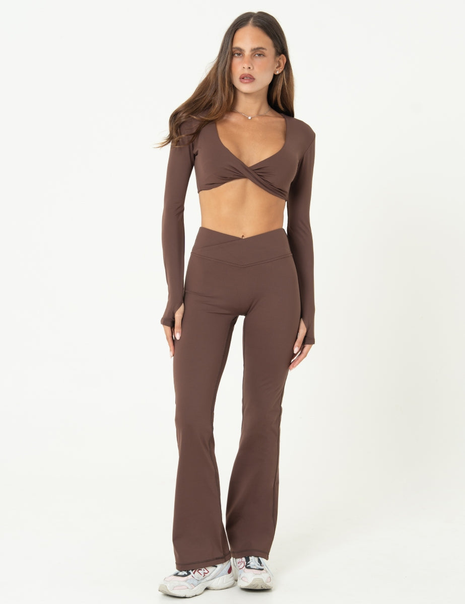 Energize Legging#Farbe_Coffee Brown
