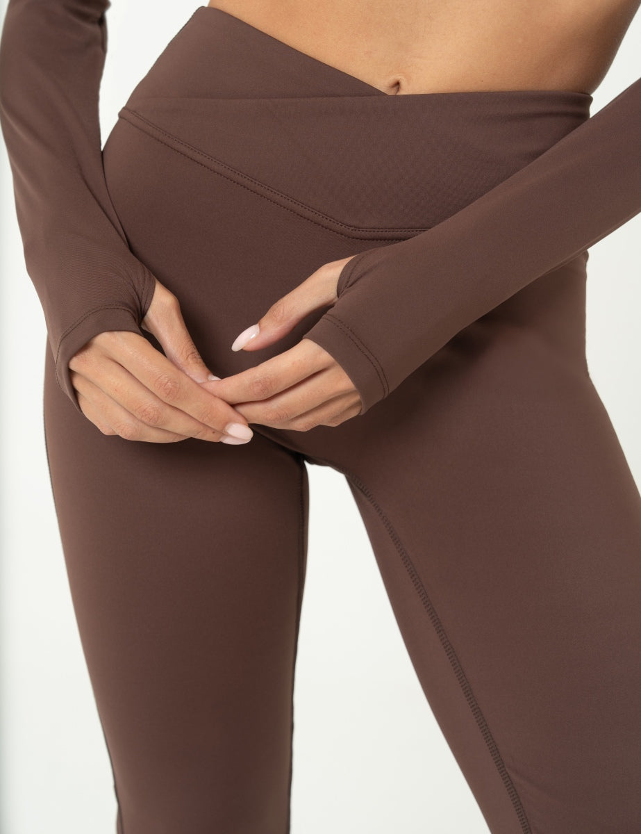 Grace Top#Farbe_Coffee Brown