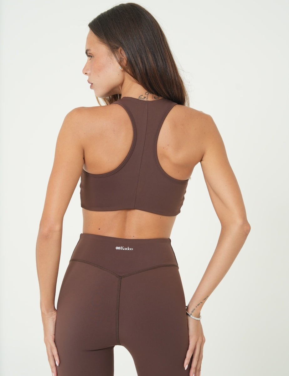 Spark Top#Farbe_Coffee Brown